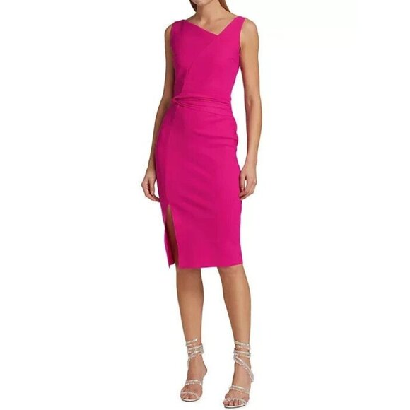 NWT - Chiara Boni La Petite Robe Piedad Stretch Jersey Sheath Dress, Size 50 - Picture 1 of 12